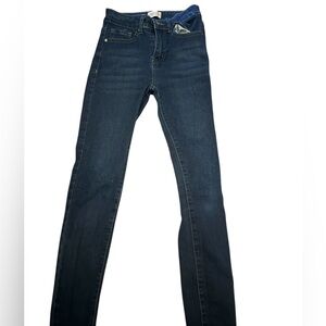 Stylish Dark Blue Women's Skinny Jeans